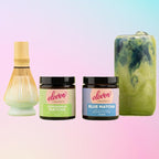 Eleven TLC, Blue Matcha Powder, Butterfly Pea Flower Powder, Matcha Blue Tea, Blue Matcha Latte, Caffeine Free Matcha, Glass Jar, 18 Servings