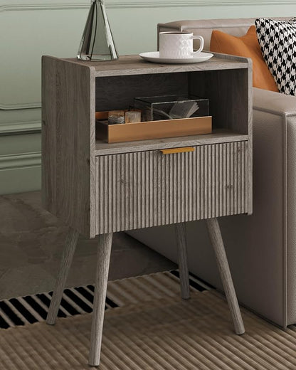 Veegle Nightstand, Modern Bedside Table by Unknown