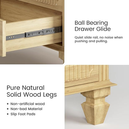 FREDEES 25.6'' Wide Bedside Table - Image 7