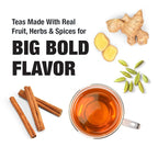 Tiesta Tea - Chai Love, Loose Leaf, Spiced Chai Black Tea, Premium Blend, High Caffeinated Black, Make Hot or Iced Brews Up to 25 Cups, 1.9 Ounce Resealable Pouch