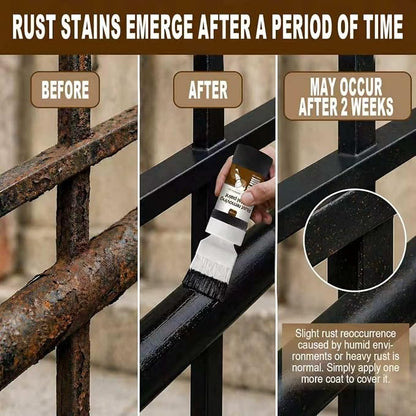 Black 2-in-1 Rust Converter & Touch Up Paint, 6.35 Fl oz, Rust Inhibitor & - Image 3
