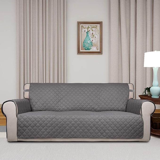 PureFit Reversible Quilted Sofa Cover Dog Couch Covers - Image 2