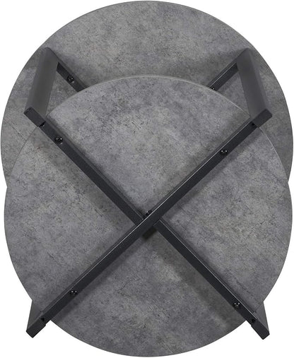 Household Essentials Jamestown Round Side End Table - Image 12