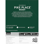 Starbucks K-Cup Coffee Pods, Medium Roast Coffee, Pike Place Roast for Keurig Brewers, 100% Arabica, 4 boxes (96 pods total)