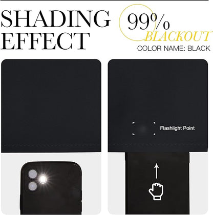 NICETOWN Black Out Window Curtains - Image 6