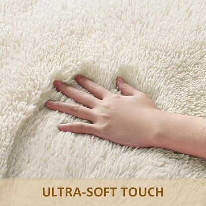 Ophanie Runner Rug for Hallway, 3x8 Washable Non-Slip Fluffy Soft Bedside Rugs - Image 2
