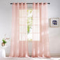 NICETOWN Light Pink Sheer Curtains by NICETOWN