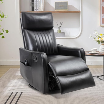 Trustyue Swivel Rocker Recliner Chair, 360° Swivel Recliner by Trustyue