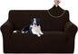 U-NICE HOME Loveseat Cover Stretch Couch Cover Sofa Slipcover, Chocolate | by U-NICEHOME