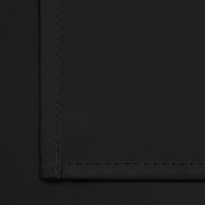 Yakamok Room Darkening Curtains 52x54 inch Length Black-Living Room | 2 panels - Image 5