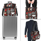 coffee beans cup red Coffee Maker Carring Bag Travel Carrying Storage Tote Bag Compatible with Keurig K-Mini or K-Mini Plus Portable Single Serve Coffee Brewer Case with Pockets for K-cup Pods