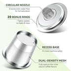 6 Pack Reusable K Cups Coffee Pods for Keurig 1.0: Stainless Steel Refillable K Cup - Reusable Coffee Filter for Keurig 1.0 Coffee Maker, Permanent, Eco-Friendly, Innovative Design