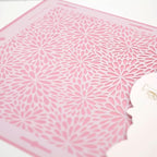 Cake Decorating Stencil for Tall Buttercream Cake, Royal Icing, Ganache, Paint, Airbrush (KRISAN)