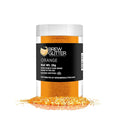 Orange BREW GLITTER Edible Glitter For Drinks, Cocktails, Beer, Garnish Glitter & Beverages | KOSHER & HALAL Certified | 100% Edible & Food Grade | Vegan, Gluten, Nut Free (25g, Orange)