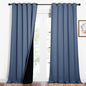 NICETOWN 100% Blackout Curtains 95 inches Long, Pair of Energy Smart & Noise by NICETOWN
