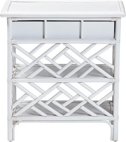 bali & pari Tiaret Natural Rattan Nightstand - Image 7