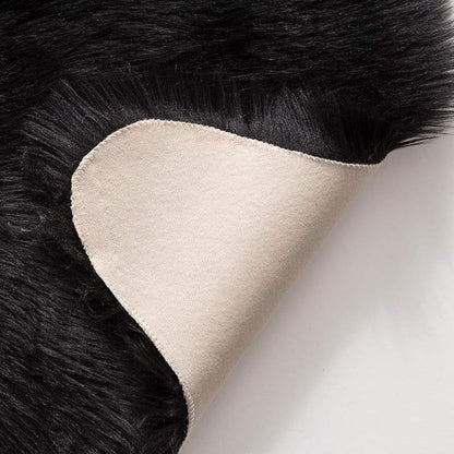 MIULEE Fluffy Area Rug 3x5 ft Faux Fur Sheepskin Rug - Image 5