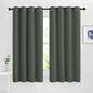 NICETOWN Blackout Curtains for Bedroom, Grommet Solid Thermal Drapes Light by NICETOWN