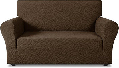 ZNSAYOTX 1 Piece Stretch Loveseat Covers by ZNSAYOTX