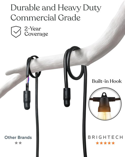 Brightech Ambience Pro 27-Ft Solar String Lights - Image 4