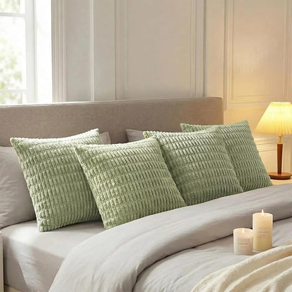 Fancy Homi 4 Packs Decorative Throw Pillow Covers - Image 5