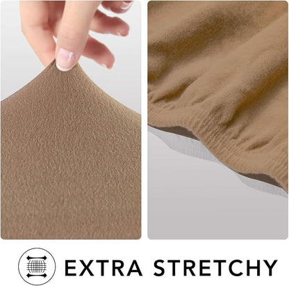 PureFit Stretch Loveseat Covers Fleece Couch Covers - Image 4