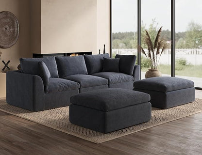 ohllob 110" Cloud Sectional Couches - Image 3