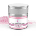 Glitter & Glitz Edible Glitter for Drinks - Premium Drink Glitter Edible Dust for Cocktails, Baking, Brew, Champagne - Luster Dust and Cocktail Glitter - Edible Glitter for Drinks Decoration (Baby Pink, 5Grams)