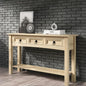 Furniture Dash Solid Wood Hall Table Console 47.9" W, 12.6" D, 28.8" H by FurnitureDash