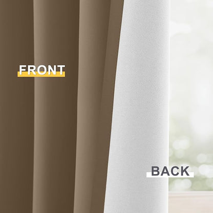 Yakamok Khaki Blackout Curtains 84 Inches Long - Image 5