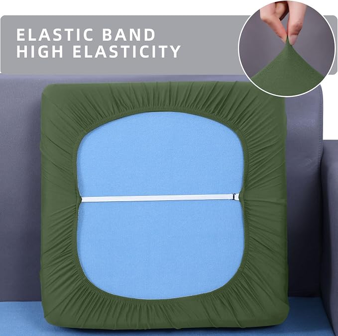 Waterproof Sectional Sofa Cushion Covers, L Shape Couch Slipcovers | L Shape - Image 4
