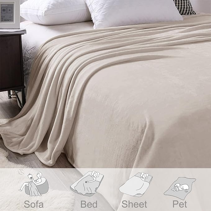 Exclusivo Mezcla Soft Fleece Blanket King Size - Image 5