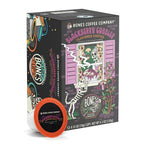 Bones Coffee Company Blackberry Fruit Cobbler Flavored Coffee Pods, Low Acid Medium Roast Single-Serve Bones Cups, Compatible with 1.0 & 2.0 K-Cups Brewers Coffee Maker, 12 Count