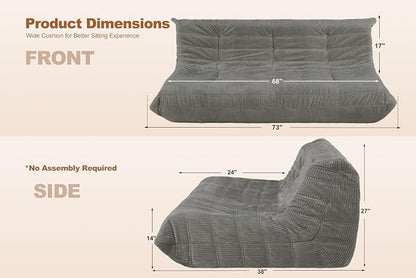 Bean Bag Chair, Giant Beanbag Chairs - Image 2