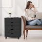 5-Drawer Chest, Office Storage Dresser File Cabinet by SimpleDeluxe