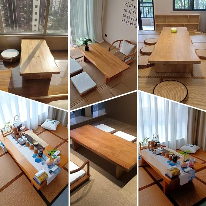 Wooden Japanese Floor Table - Image 3