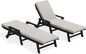 SERWALL Outdoor Chaise Lounge Set of 2 by SERWALL