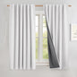 NICETOWN Linen 100% Blackout Cafe Curtains, Thermal Insulated & Noise Reducing by NICETOWN