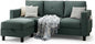 SUNLEI Convertible L-Shaped Sectional Couches by SUNLEI