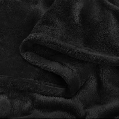 BEDELITE Fleece Blanket Soft Plush Full Bed Blanket Black 84"x90" | Ultra Soft - Image 7