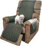U-NICE HOME Reversible Recliner Chair Covers, Pet Friendly, Elastic Straps by U-NICEHOME