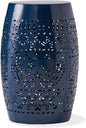 Christopher Knight Home Ruby Outdoor 12" Iron Side Table, Dark Blue by ChristopherKnightHome