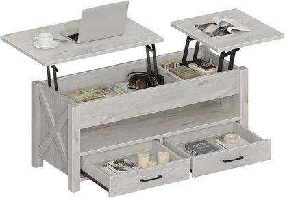Seventable Coffee Table, 47.2" Lift Top Coffee Table by Seventable
