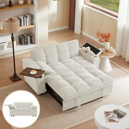 Auvsoce 65'' Convertible Sleeper Sofa Bed by Unknown