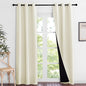 NICETOWN Living Room Completely Shaded Draperies, Privacy Protection & Noise by NICETOWN