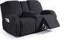 Ruaozz Loveseat Recliner Covers by RuaozzFurnitureCovers