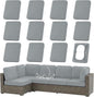 Waterproof Outdoor Cushion Covers, Stretch Patio Slipcovers | UV Resistant by hyha