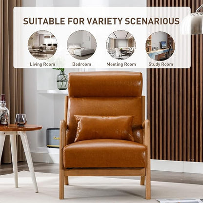ANJ Mid Century Modern Accent Chair - Image 6