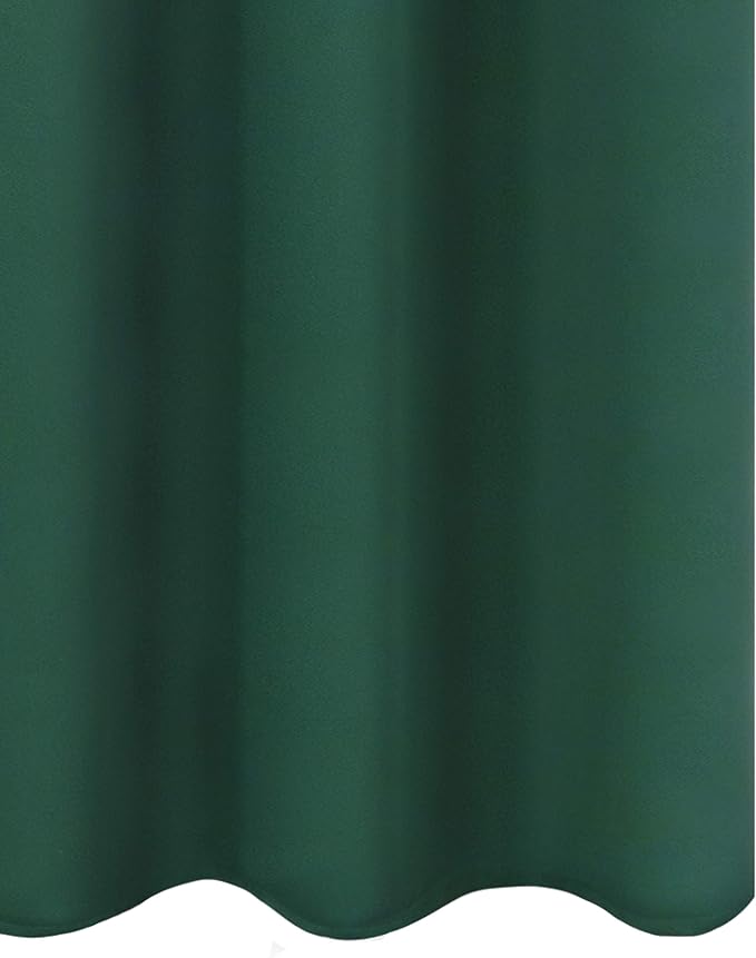 Green Blackout Curtains 40 x 63 Inch Length/Set of 2 Curtain Panels/Thermal - Image 9