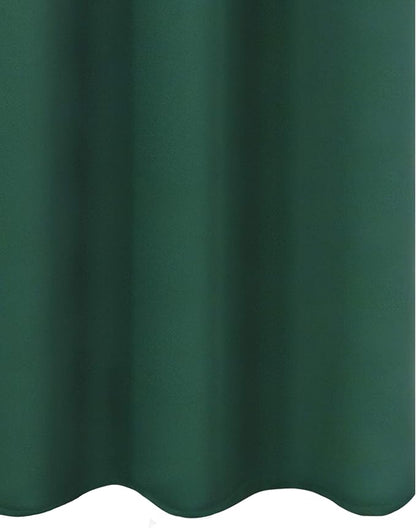 Green Blackout Curtains 40 x 63 Inch Length/Set of 2 Curtain Panels/Thermal - Image 9